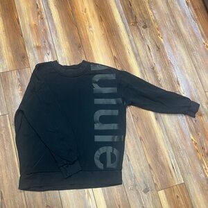 lululemon athletica Black Sweatshirt